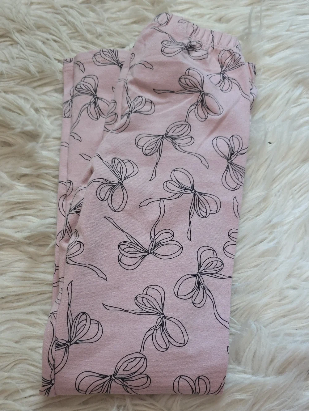 NWT GAP kids Bow Leggings - S Or 6/7